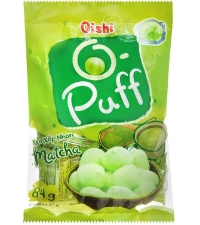 Kẹo Bông Gòn Xốp Có Nhân Oishi Matcha